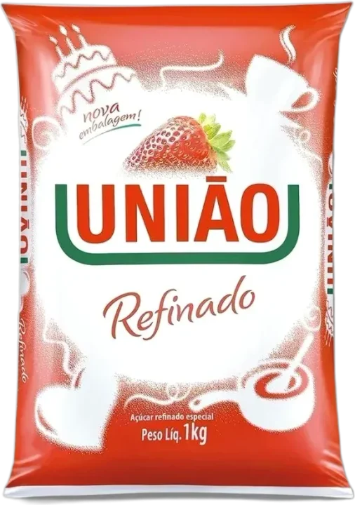 Açúcar Refinado União Pacote 1kg