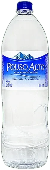 Água Mineral Natural Sem Gás Pouso Alto Garrafa 1,5L