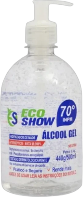 Álcool Líquido Antisséptico 70% Eco Snow 500ml