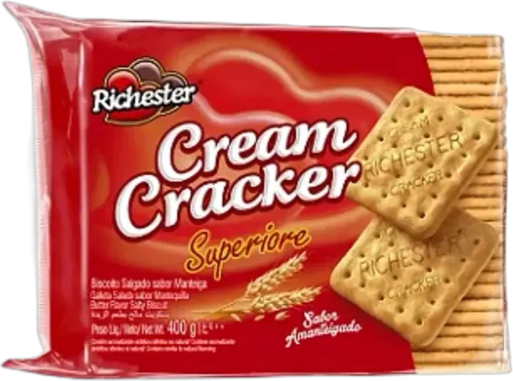 Biscoito Cream Cracker Amadinho Richester 400g
