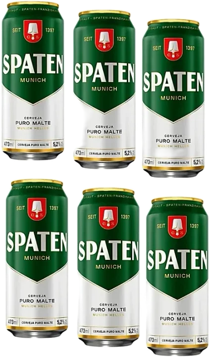 Cerveja Spaten Puro Malte Latão 473ml