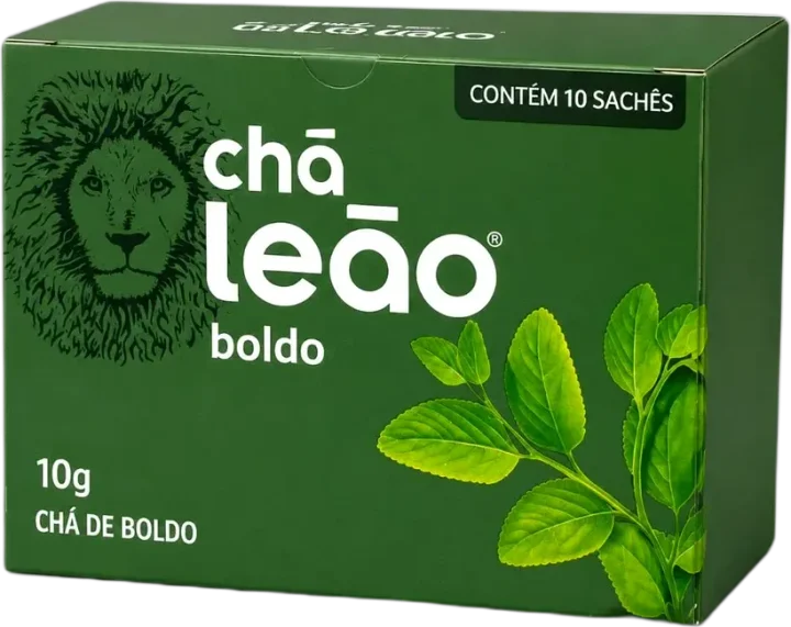 Chá de Boldo Leão Caixa 10g com 10 Sachês