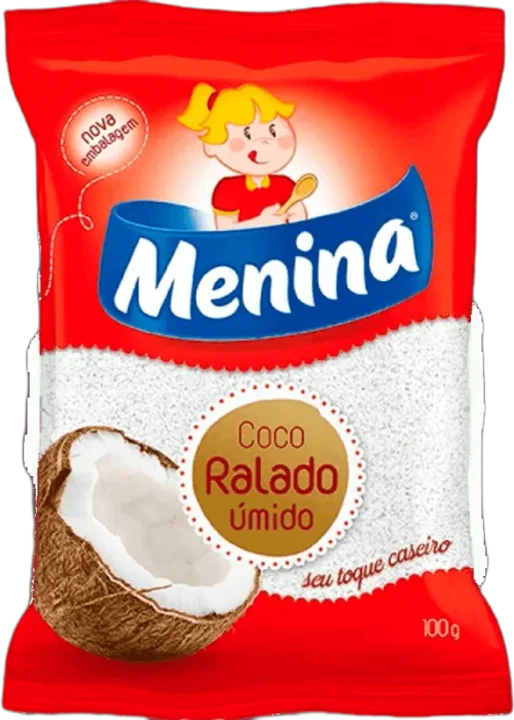 Coco Ralado Puro Desidratado Menina 100g