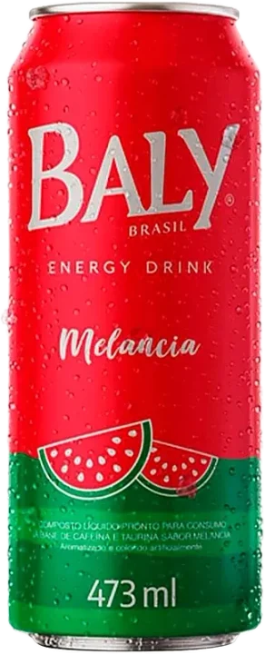 Bebida Energética Baly Energy Drink Melancia Lata 473ml