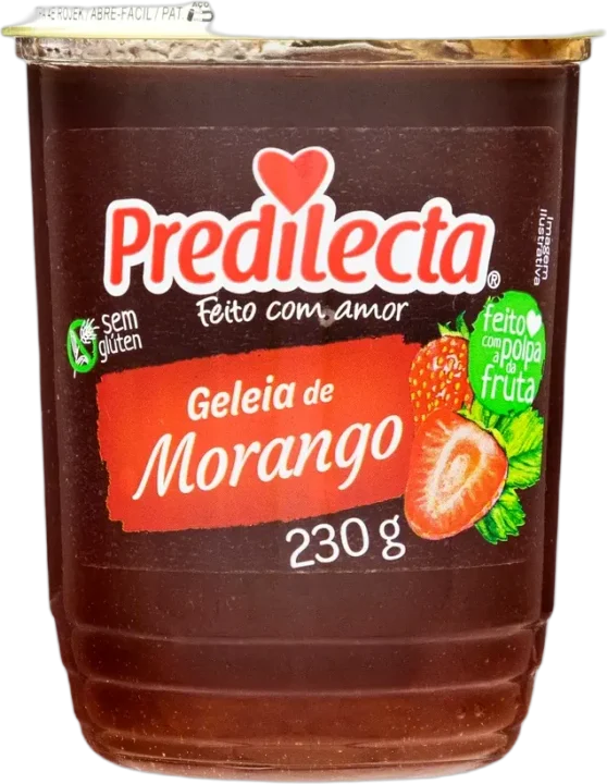 Geleia de Morango Predilecta Pote de Vidro 230g