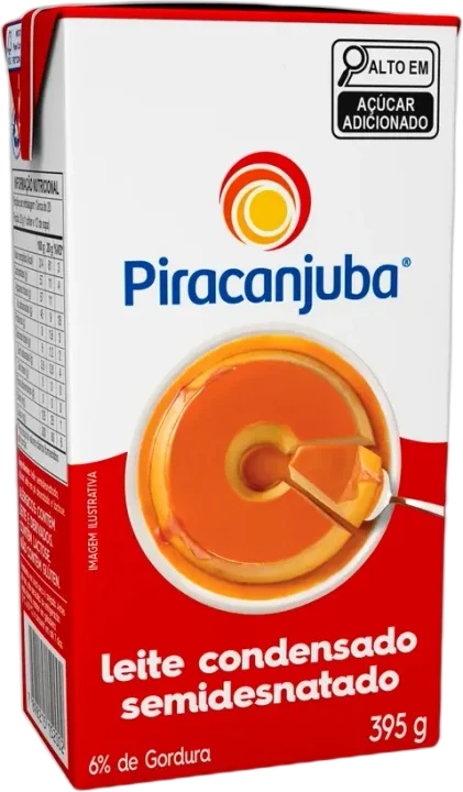 Leite Condensado Semidesnatado Piracanjuba TP 395g