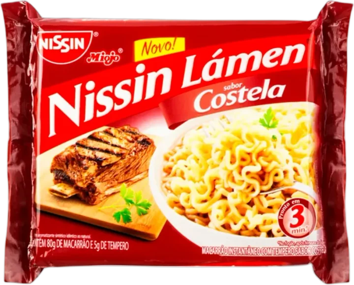 Macarrão Instantâneo Nissin Lámen Costela com Limão 85g
