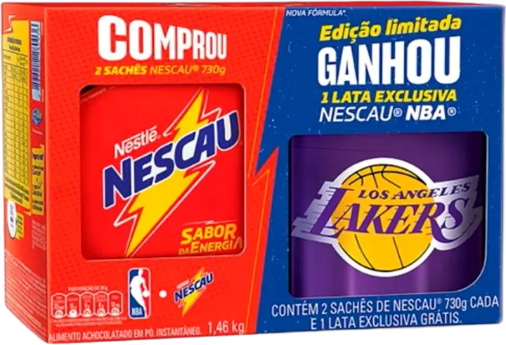 Achocolatado em Pó Nescau 2.0 Lata 730g