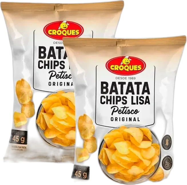 Batata Chips Artesanal Lisa Liv Pacote 45g