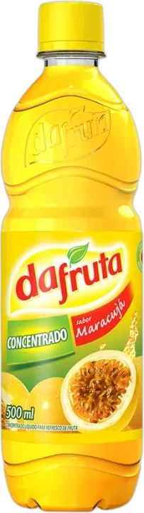 Suco Concentrado de Maracujá Dafruta Garrafa Pet 500ml